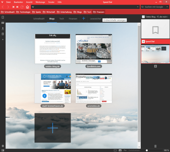 Beta-Version vom Vivaldi Browser veröffentlicht Vivaldi Browser - Beta-Version